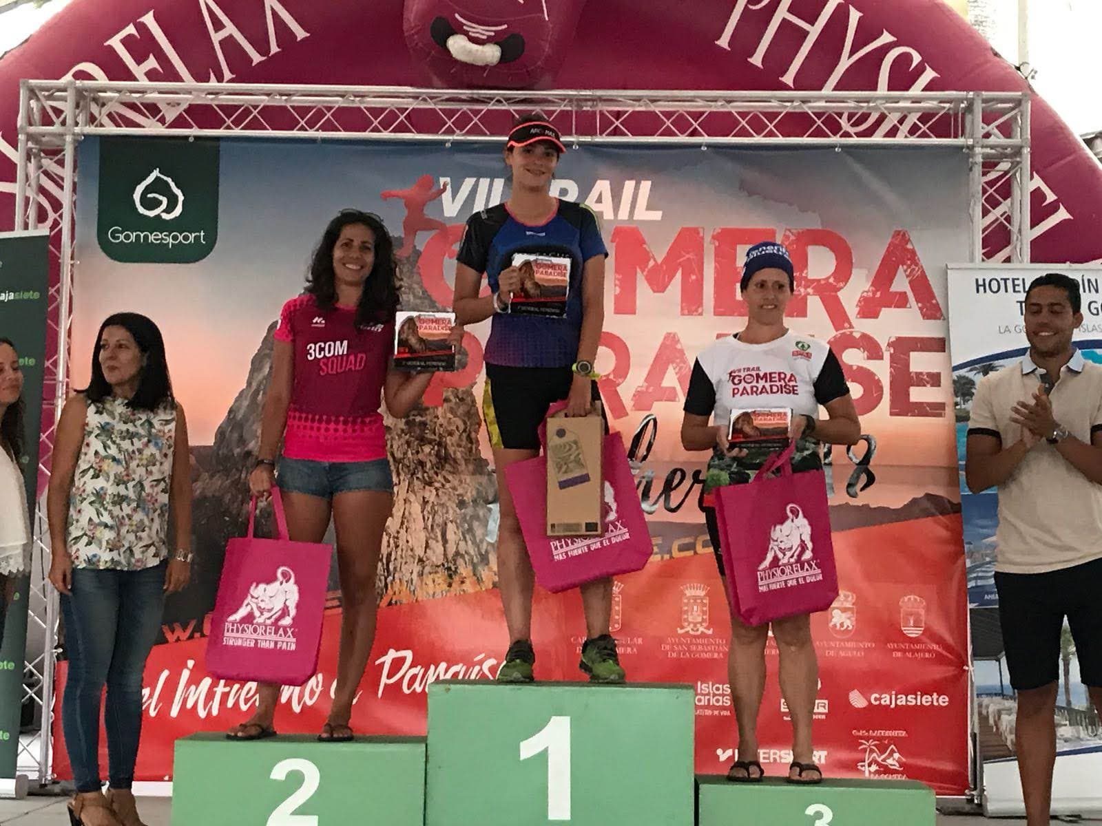 Sabrina Díaz Artiles conquista un brillante segundo puesto en la Gomera Paradise