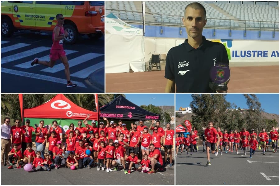 Gerardo Domínguez no da tregua y obtiene su tercera victoria consecutiva, mientras las tres escuelas del Challenge School se citan, por primera vez, en Telde