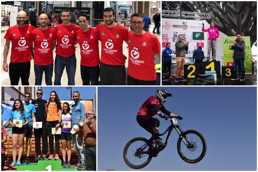 Los corredores Kerstin Engelmann y Gerardo Domínguez y el rider Javier Peña, grandes protagonistas de un fin de semana triunfal