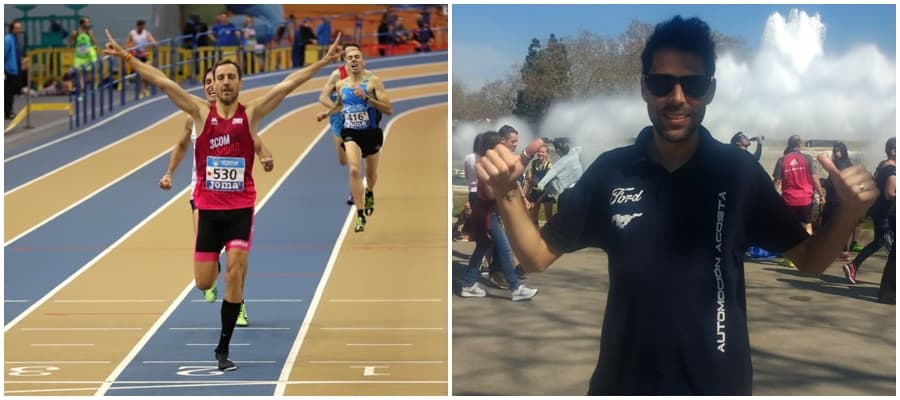 Juan Carlos Esteso se cuelga dos oros en Orense y Rubén Palomeque completa una gran Maratón en Barcelona