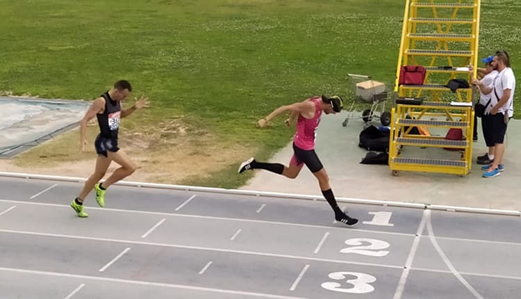 Juan Carlos Esteso nuevo recordman nacional de la temporada en 800 m en categoría Master 40