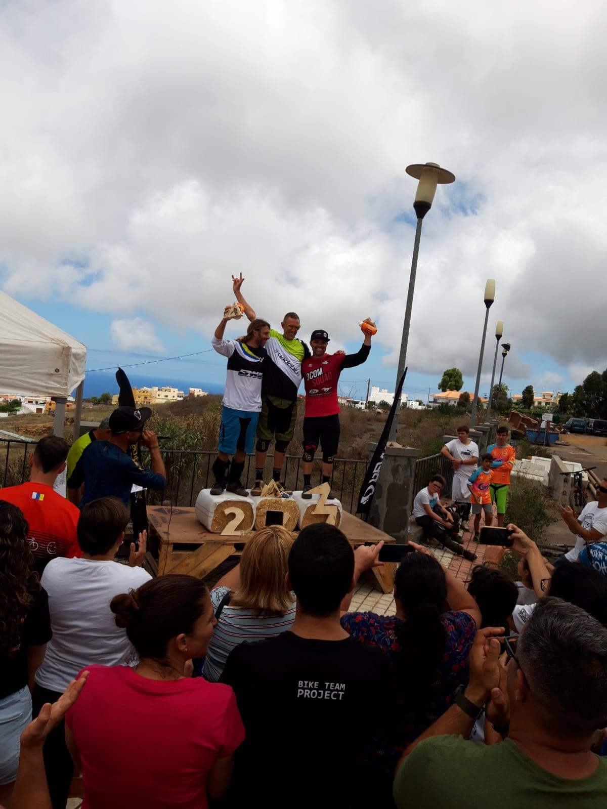 Javier Peña fue 3º en el Descenso de Firgas