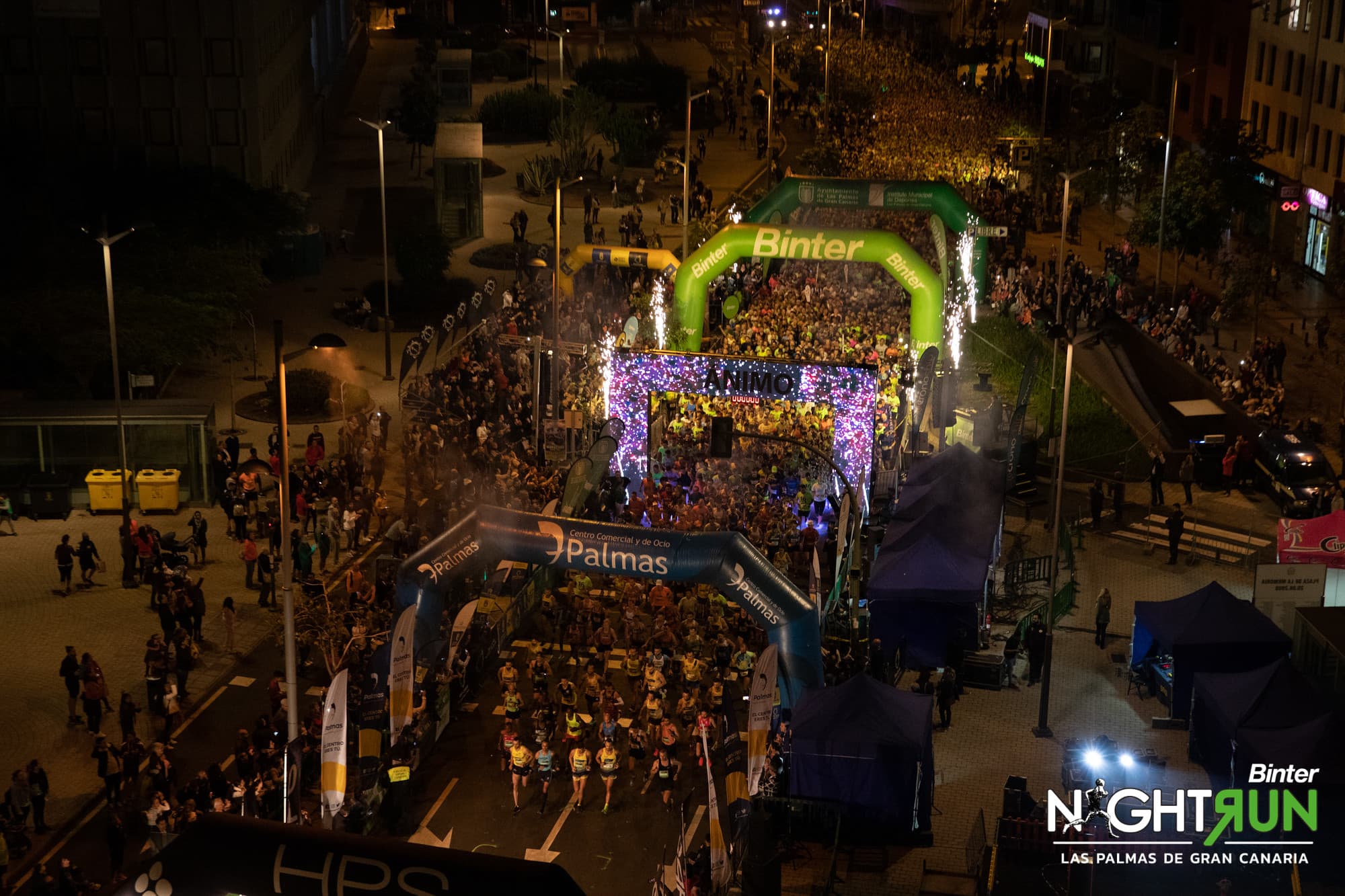 3COM Squad  participó en la Binter Night Run