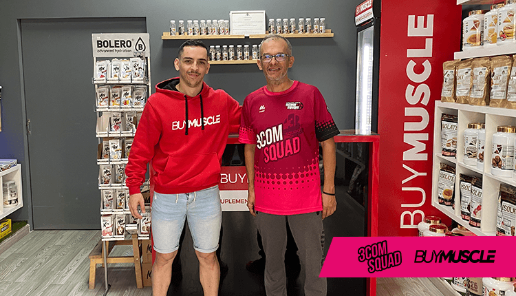 Buy Muscle se une a 3COM Squad