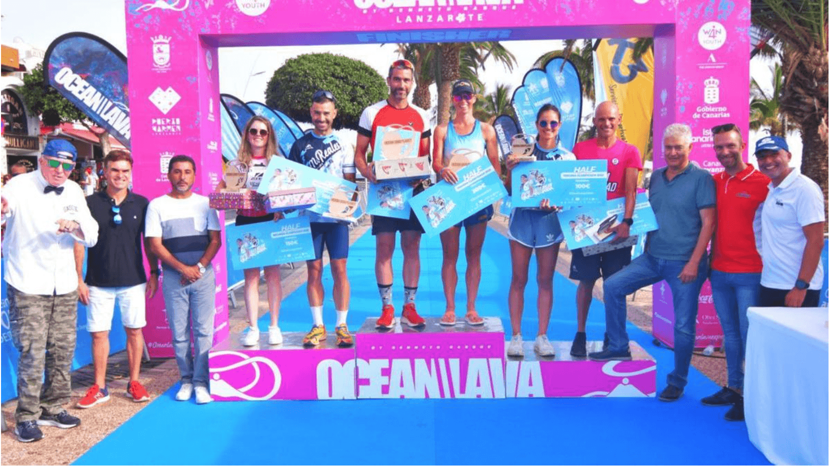 Jonay García se hace con el tercer puesto en el Triatlón Ocean Lava Lanzarote