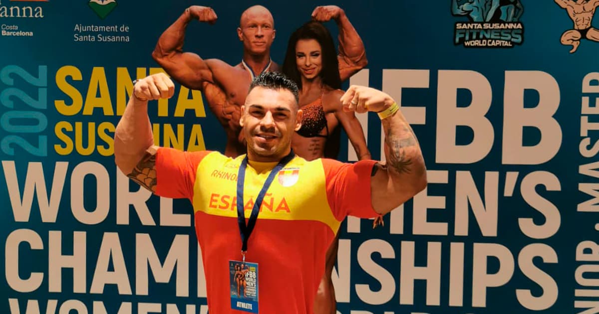 Natael Cabrera, listo para comenzar el Campeonato del Mundo IFBB