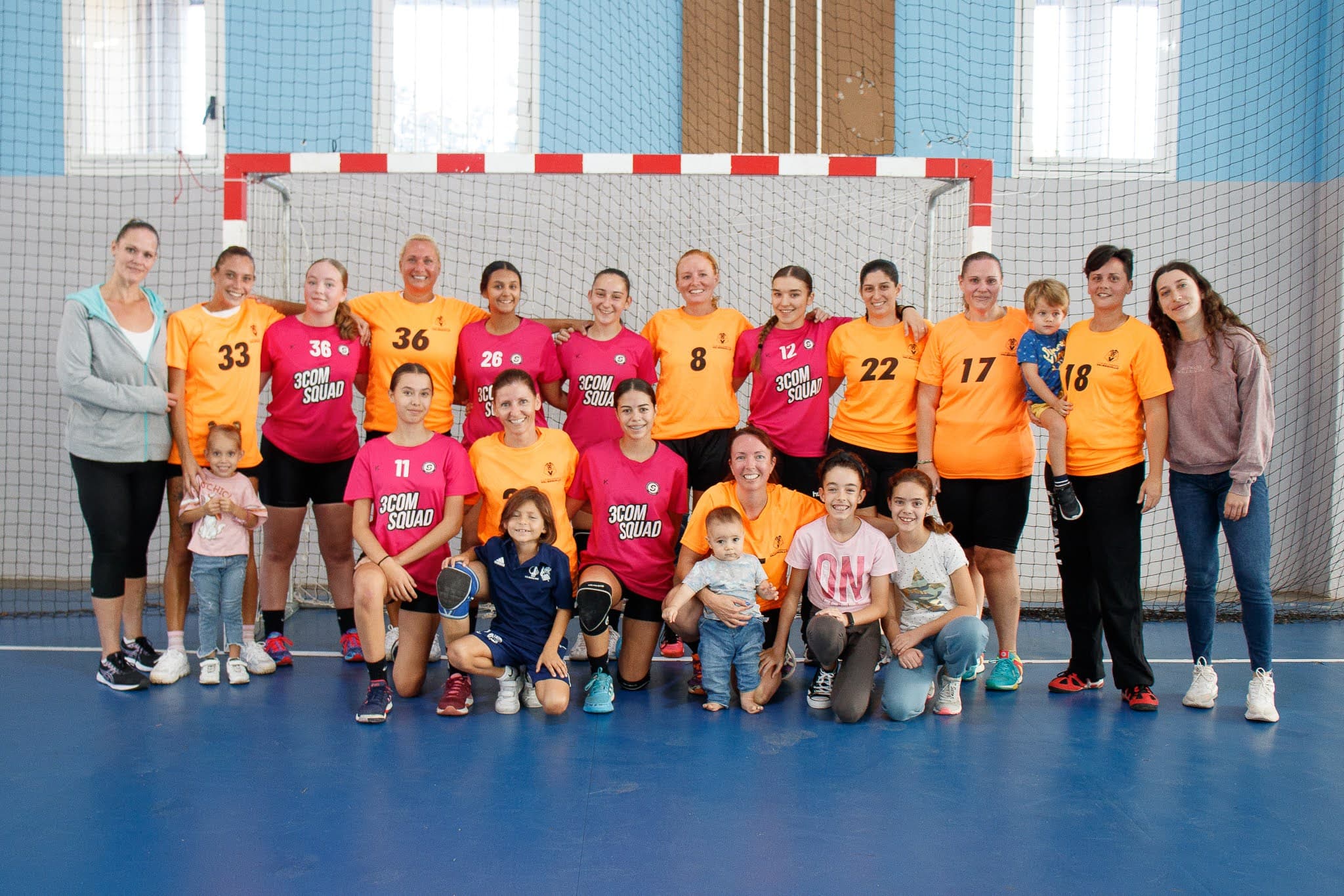 3COM Squad Valsequillo vivió su primer encuentro de jugadoras veteranas