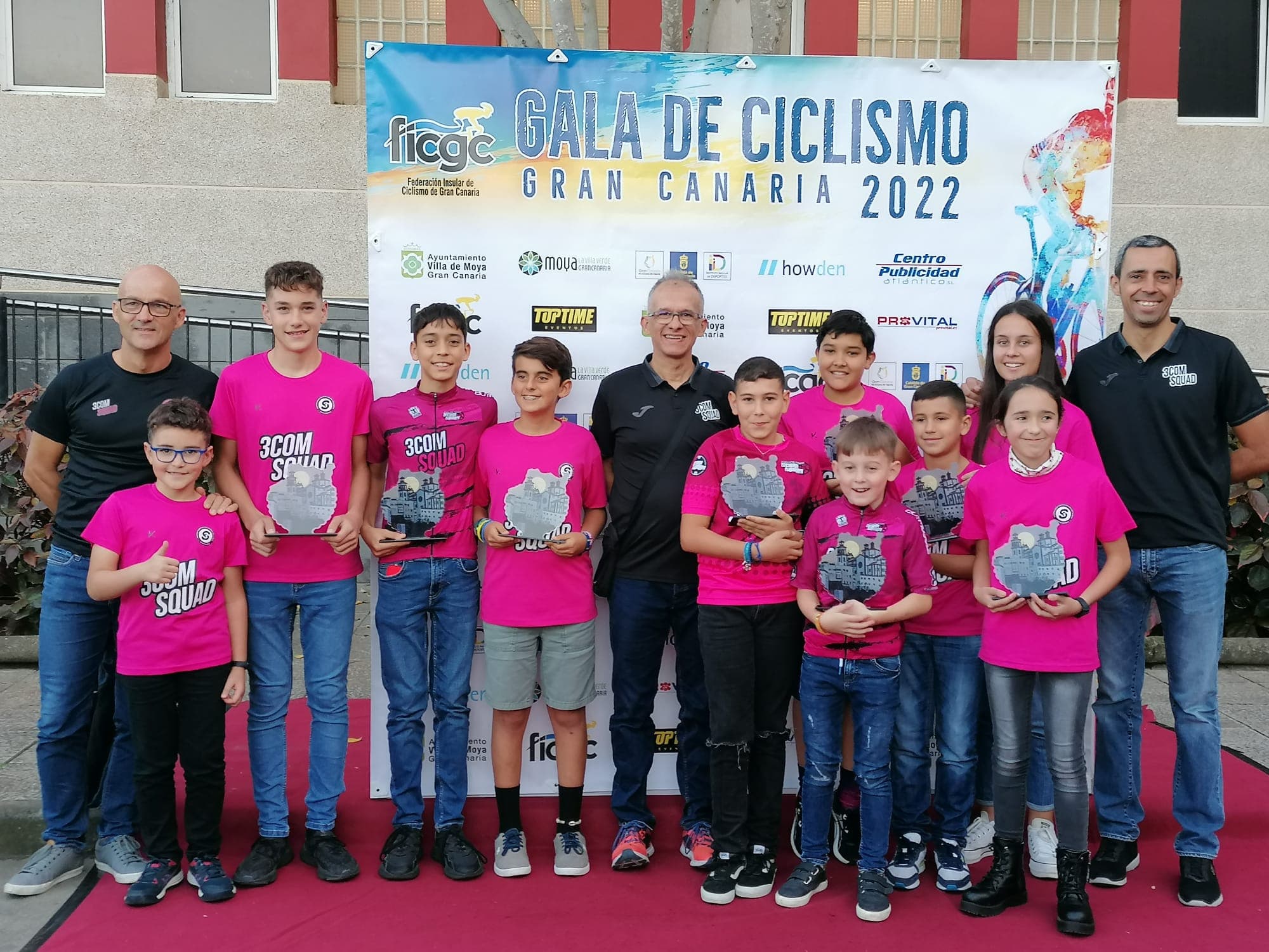 3COM Squad estuvo presente en la Gala de Ciclismo 2022