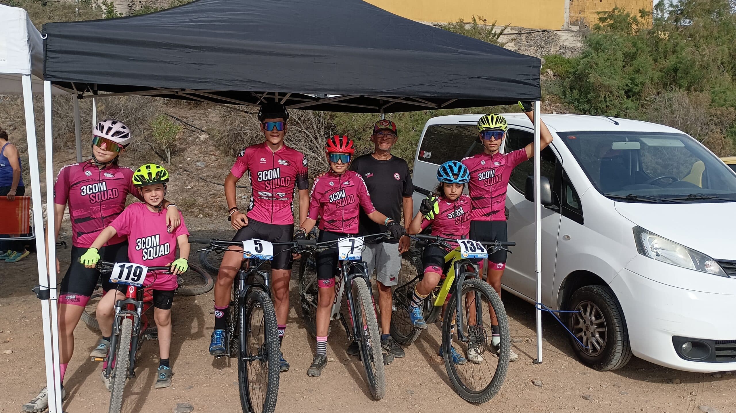 El 3COM Squad destaca en la segunda prueba del campeonato de Gran Canaria de escuelas