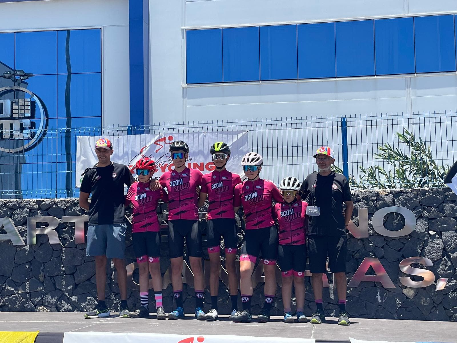 El 3COM Squad Conquista el podio en el Campeonato de Canarias de Ciclismo
