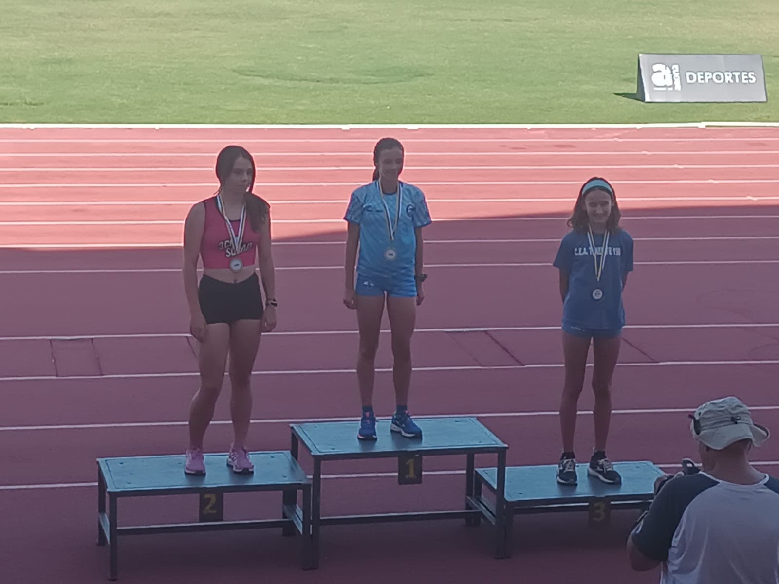 Alexia Espino País, Subcampeona de Canarias Sub14 en 1000m