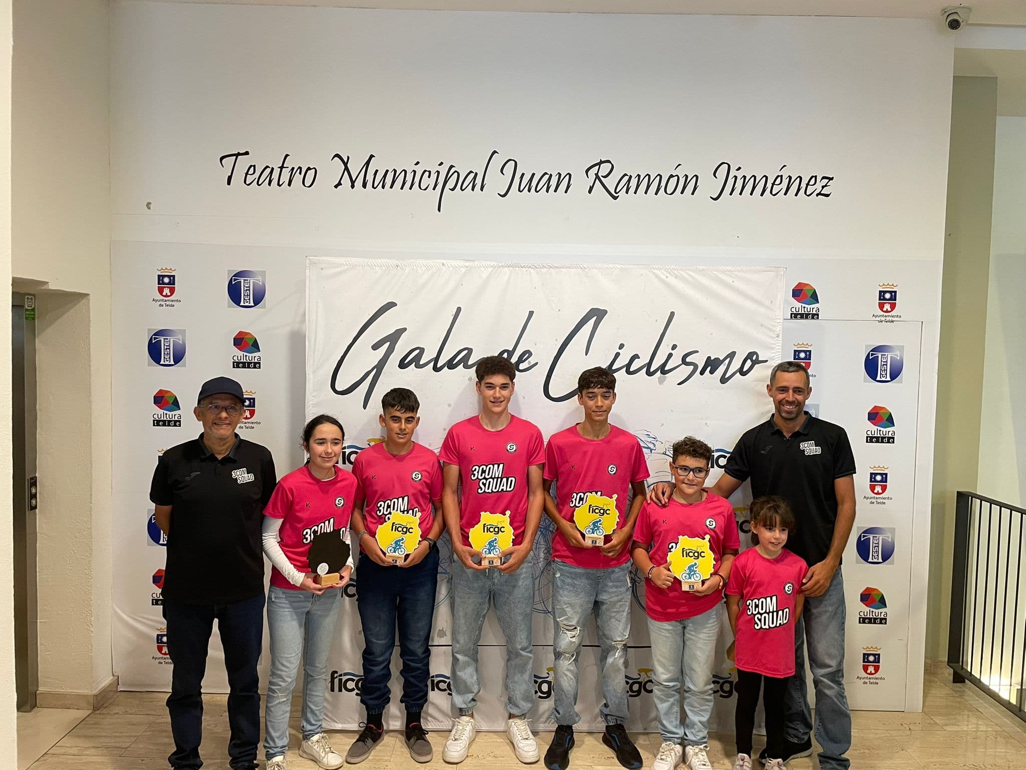 El 3COM Squad presente en la Gala del ciclismo en Gran Canaria