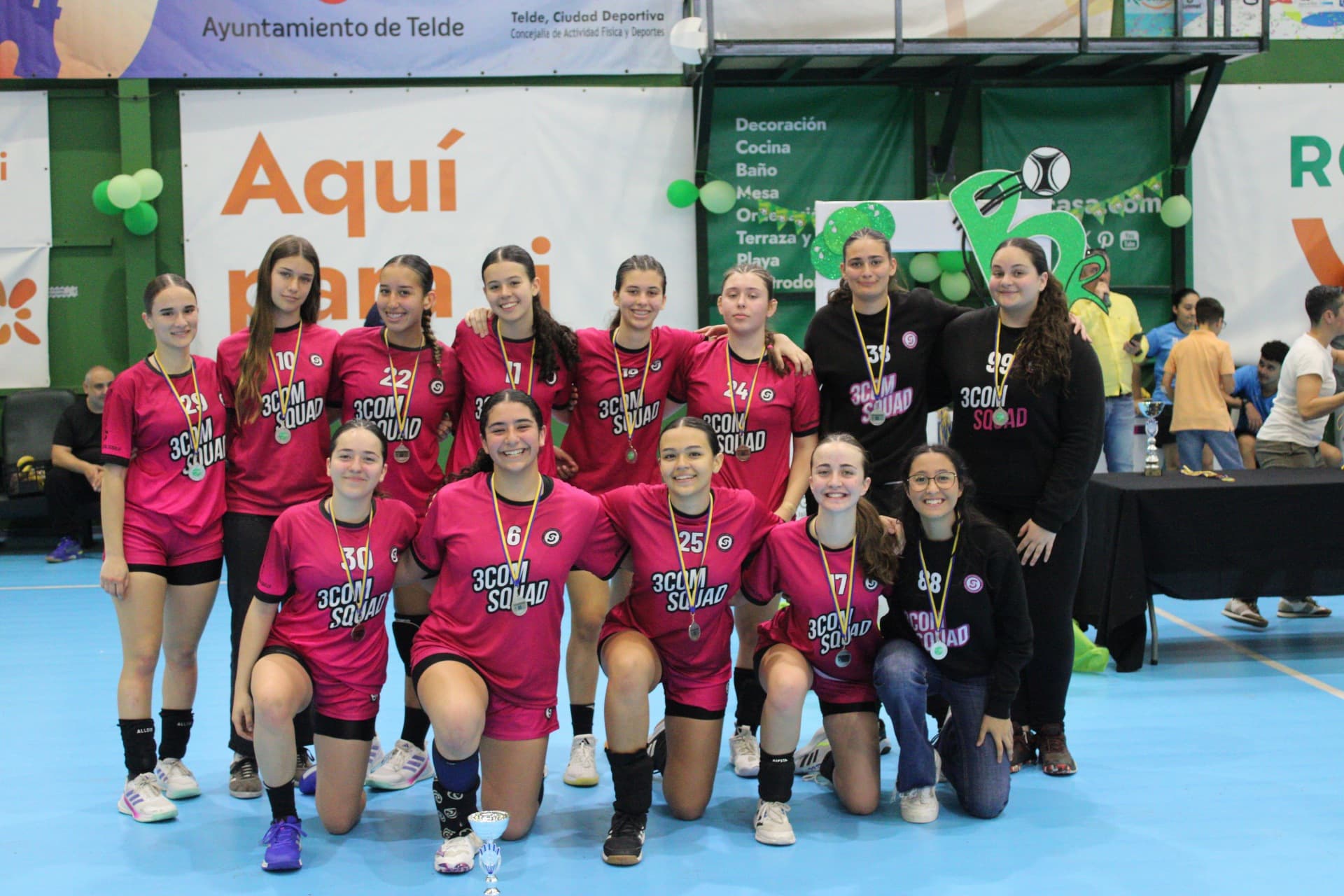 El 3COM Squad Valsequillo firma un brillante subcampeonato en la Final Four Cadete Femenina