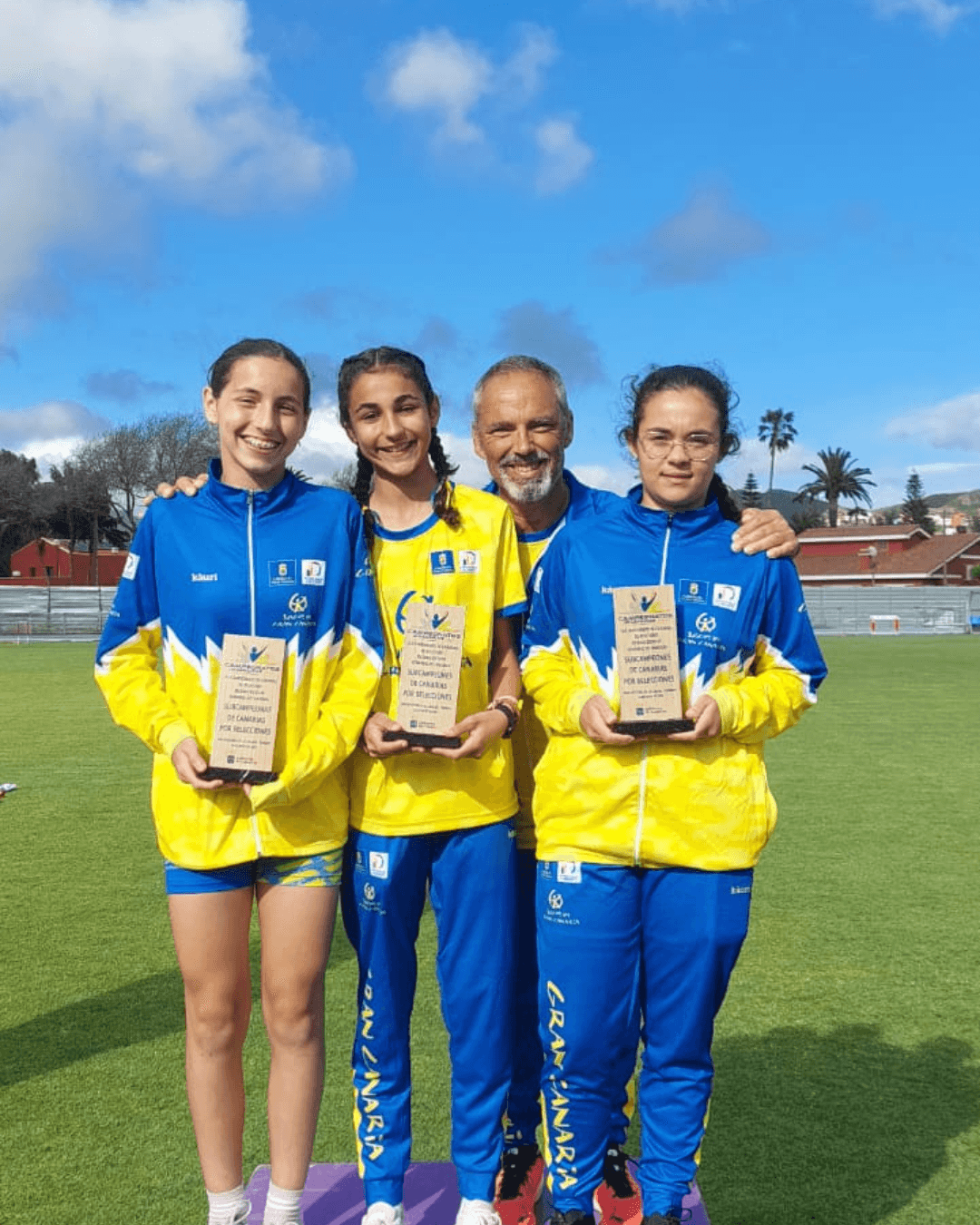 El 3COM Squad brilla en el Campeonato de Canarias en Edad Escolar
