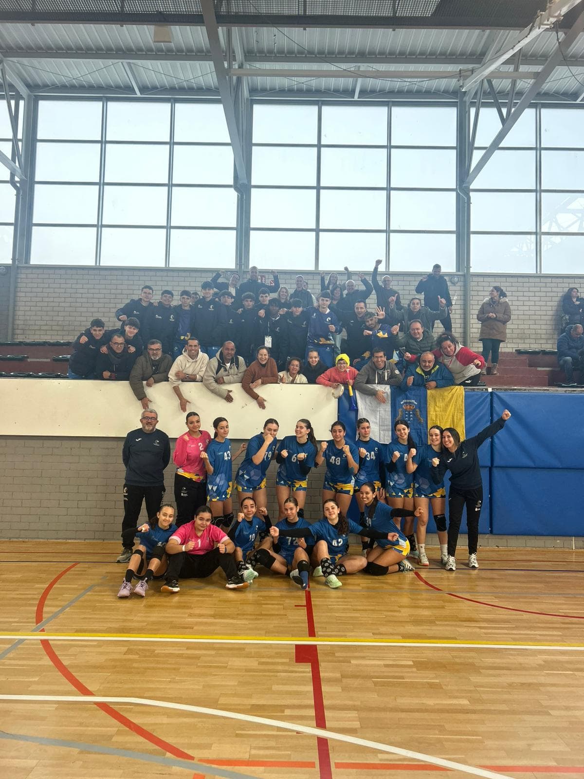 Las jugadoras del 3COM Squad Valsequillo, subcampeonas de la Copa en el CESA 2026