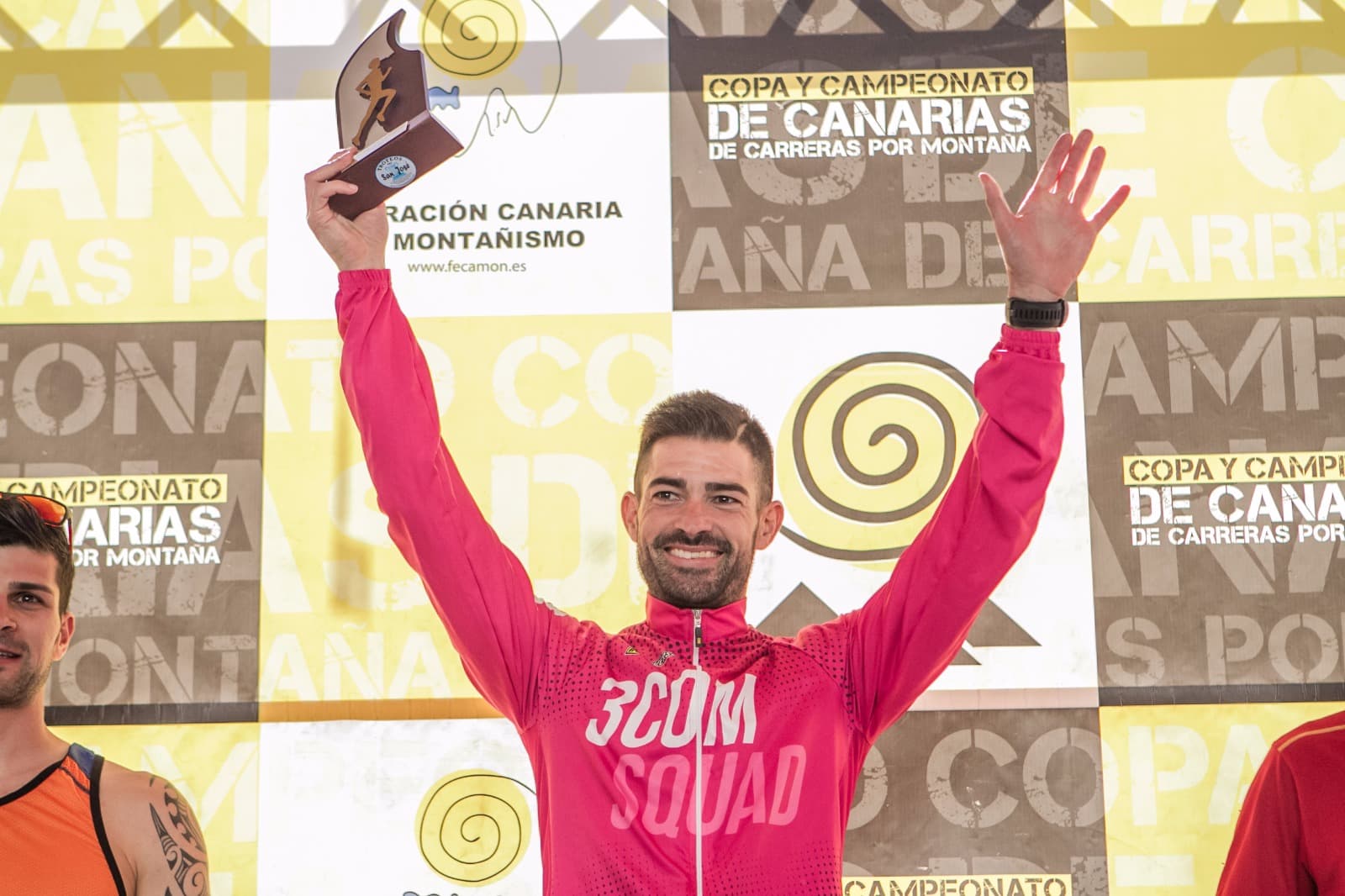 Fran Rodriguez Campeón de Canarias, carreras vertical