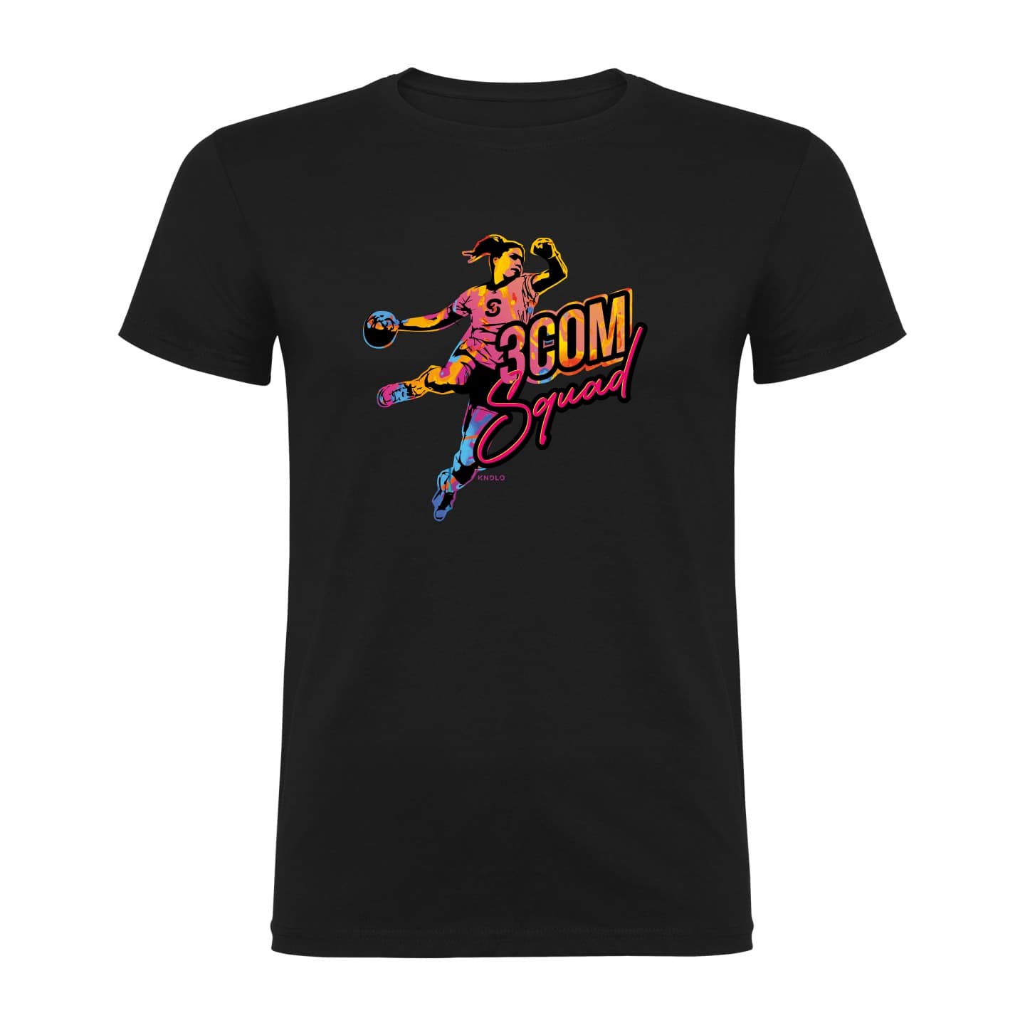 Camiseta The Best Balonmano Negra