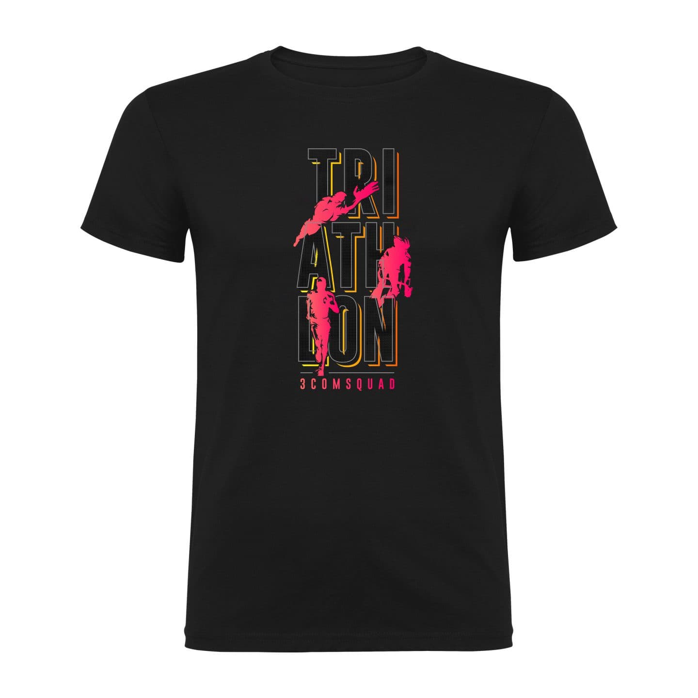 Camiseta Triathlon Squad Negra