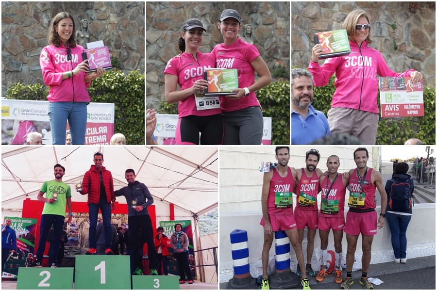 Fin de semana frenético: Victoria femenina en Moya, Pista, Mundial De valencia y La Gomera
