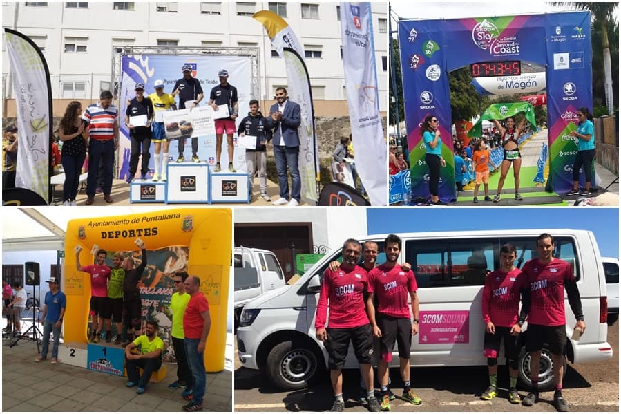 Exhibición en Telde, dominio en la Sky Gran Canaria y el Enduro Palmero