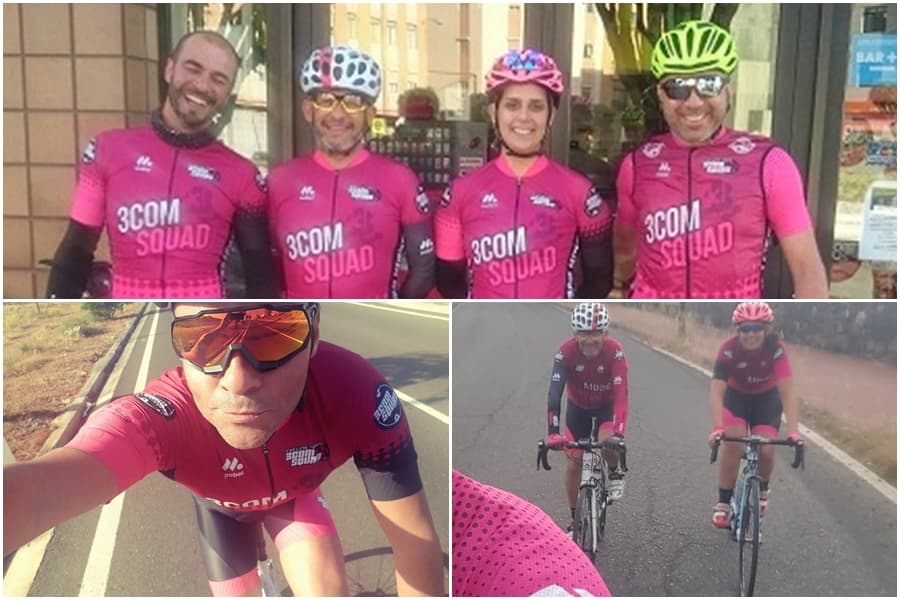 3COM Cycling estrenó nueva equipación Mobel