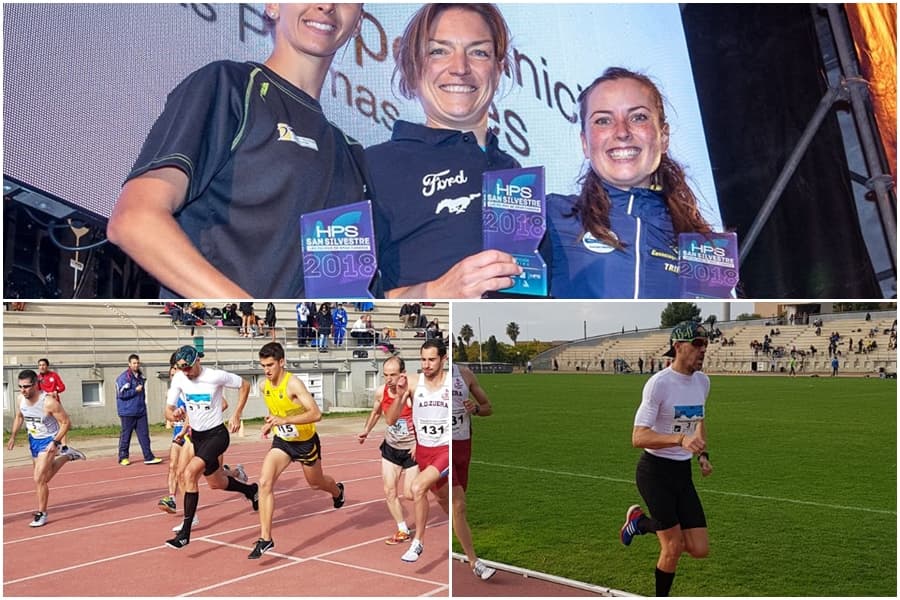 Kerstin Engelmann reina en la última carrera del 2018 en Gran Canaria y Juan Carlos Esteso debuta en pista con un primer puesto en los 800 metros del Provincial Máster de Alicante