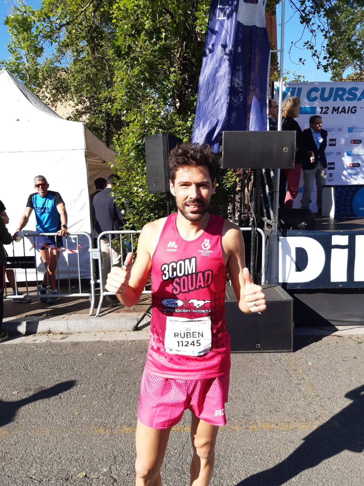 Rubén Palomeque se impone en Barcelona y Esteso se prueba en Cantabria