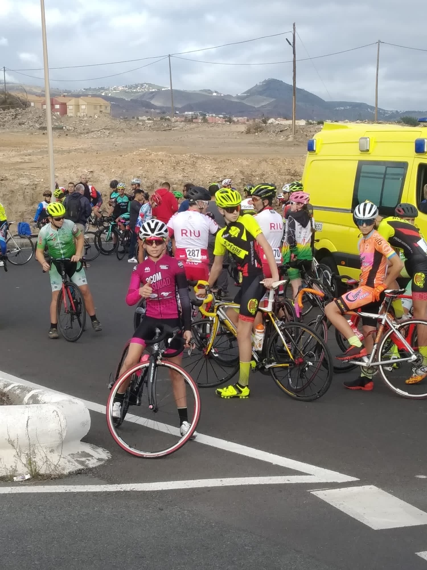 3COM Squad participó en la Cronoescalada Ciudad de Telde Memorial Tito Cabrera