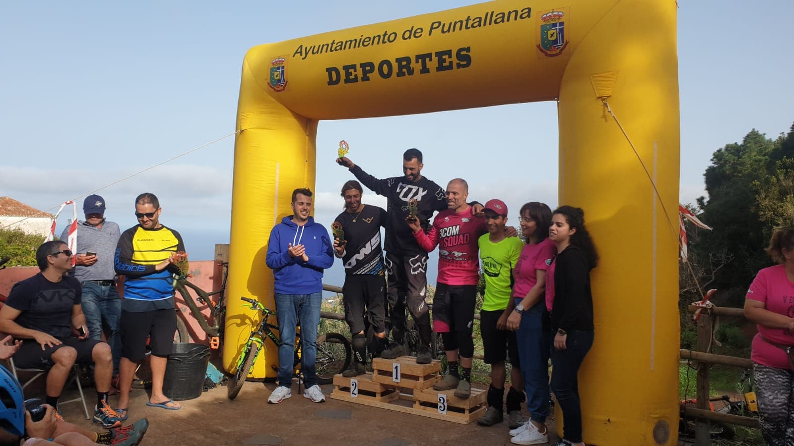 Javi Peña consigue la 3ª plaza en la categoría E-Bike de la Enduro Puntallana 2020