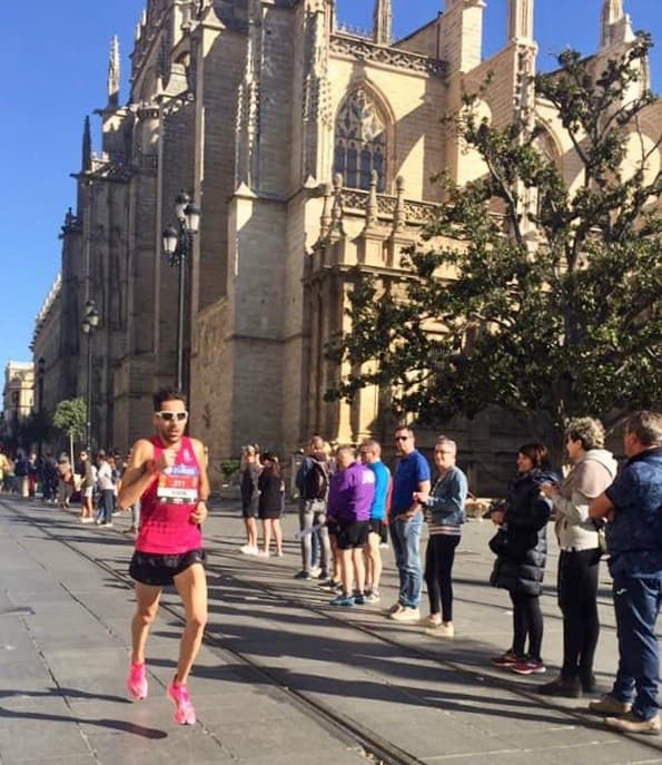 Rubén Palomeque logra el 5º puesto en el Campeonato de España en la Zurich Maratón de Sevilla