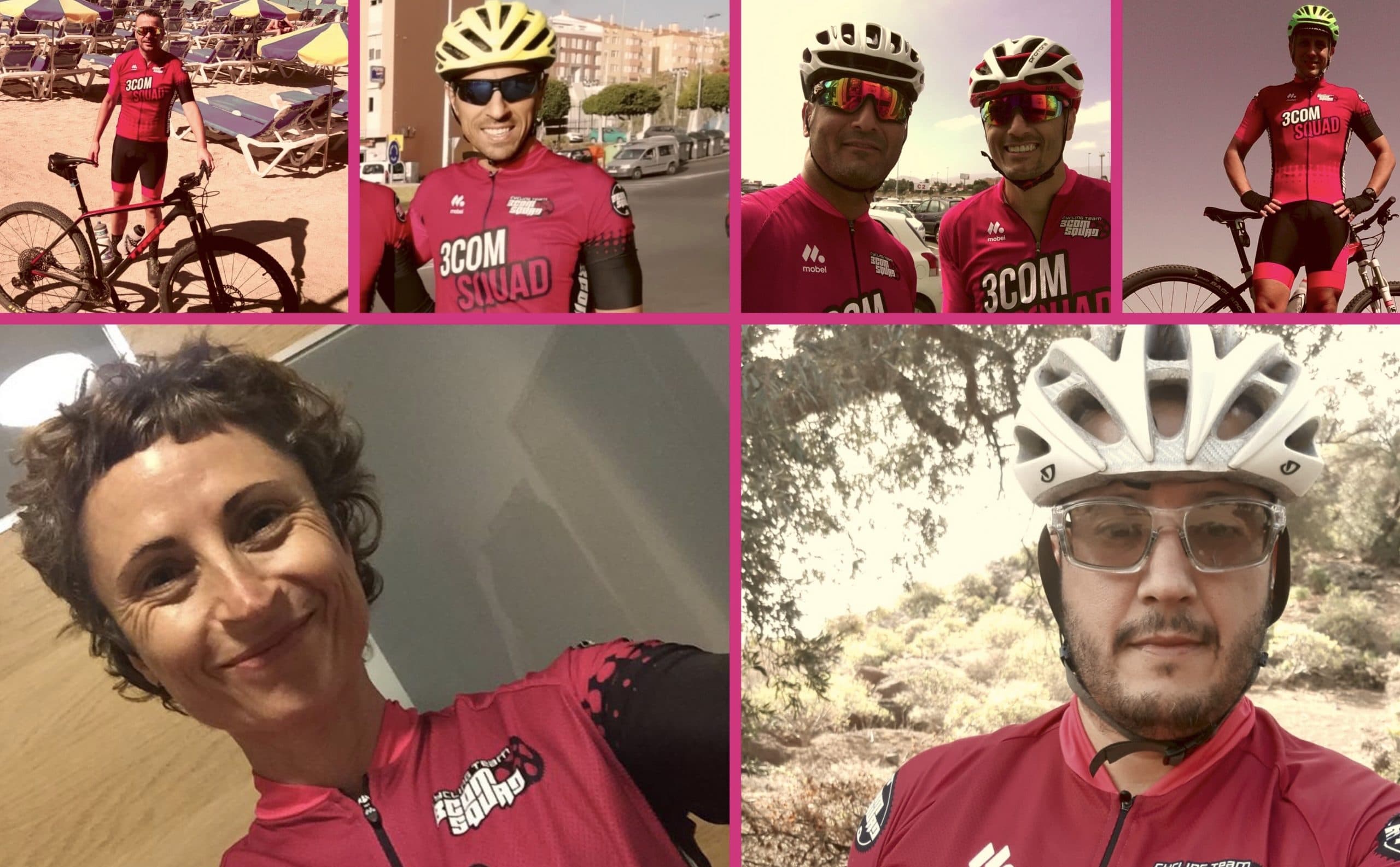 3COM Squad presenta a sus últimas incorporaciones en la sección de ciclismo