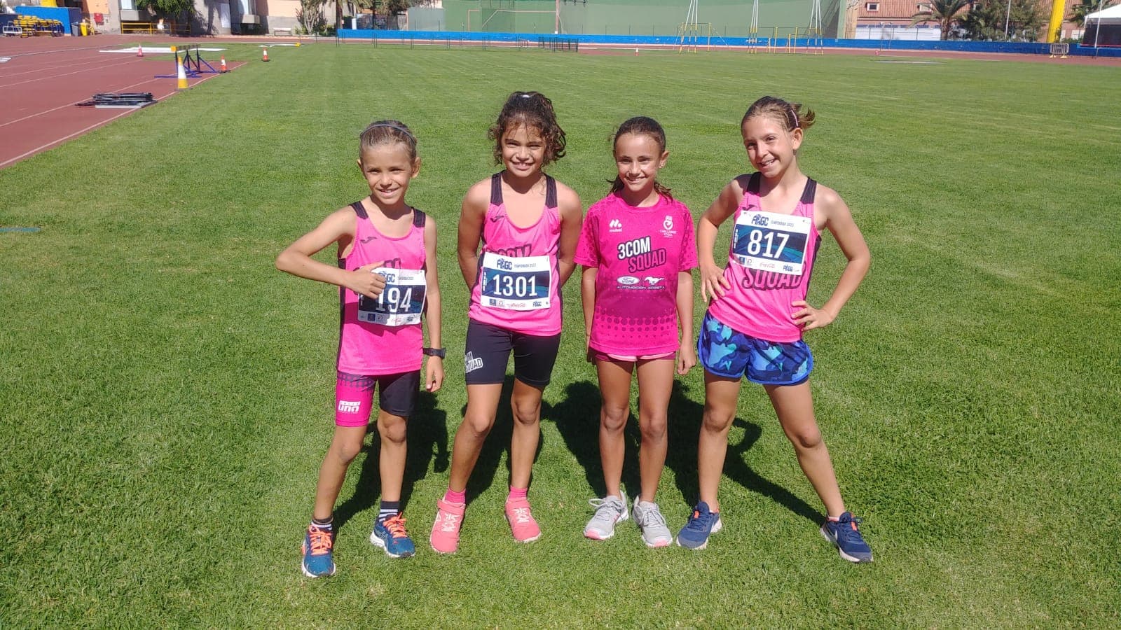 Gran representación de 3COM Squad en el Campeonato de Canarias Invierno de menores