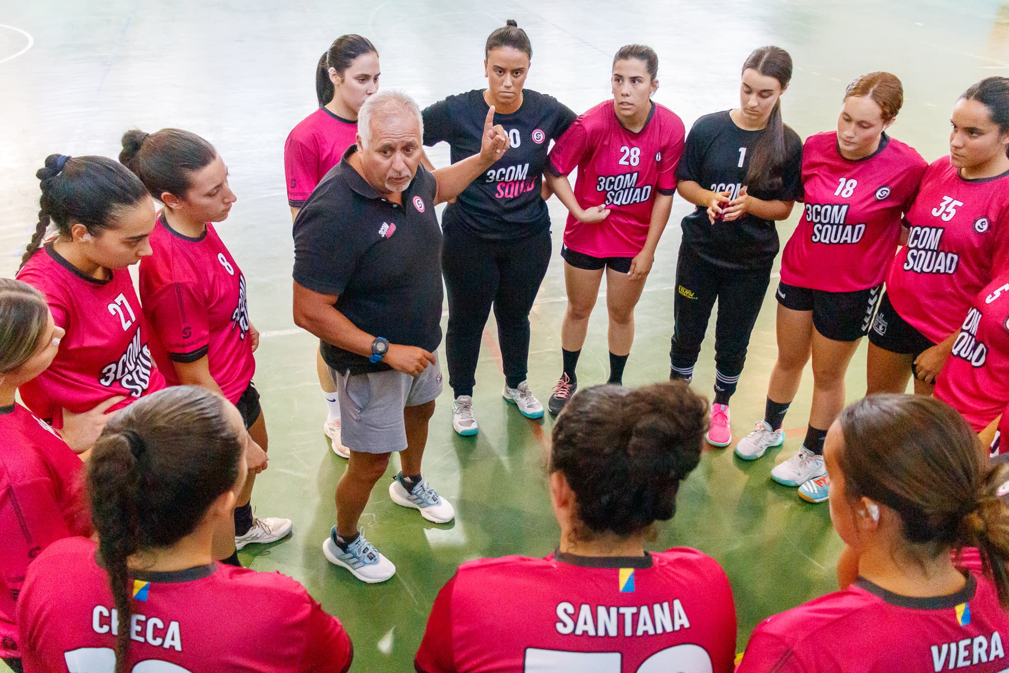 3COM Squad Valsequillo se impone con autoridad ante el Club Blanquiazul Tahiche