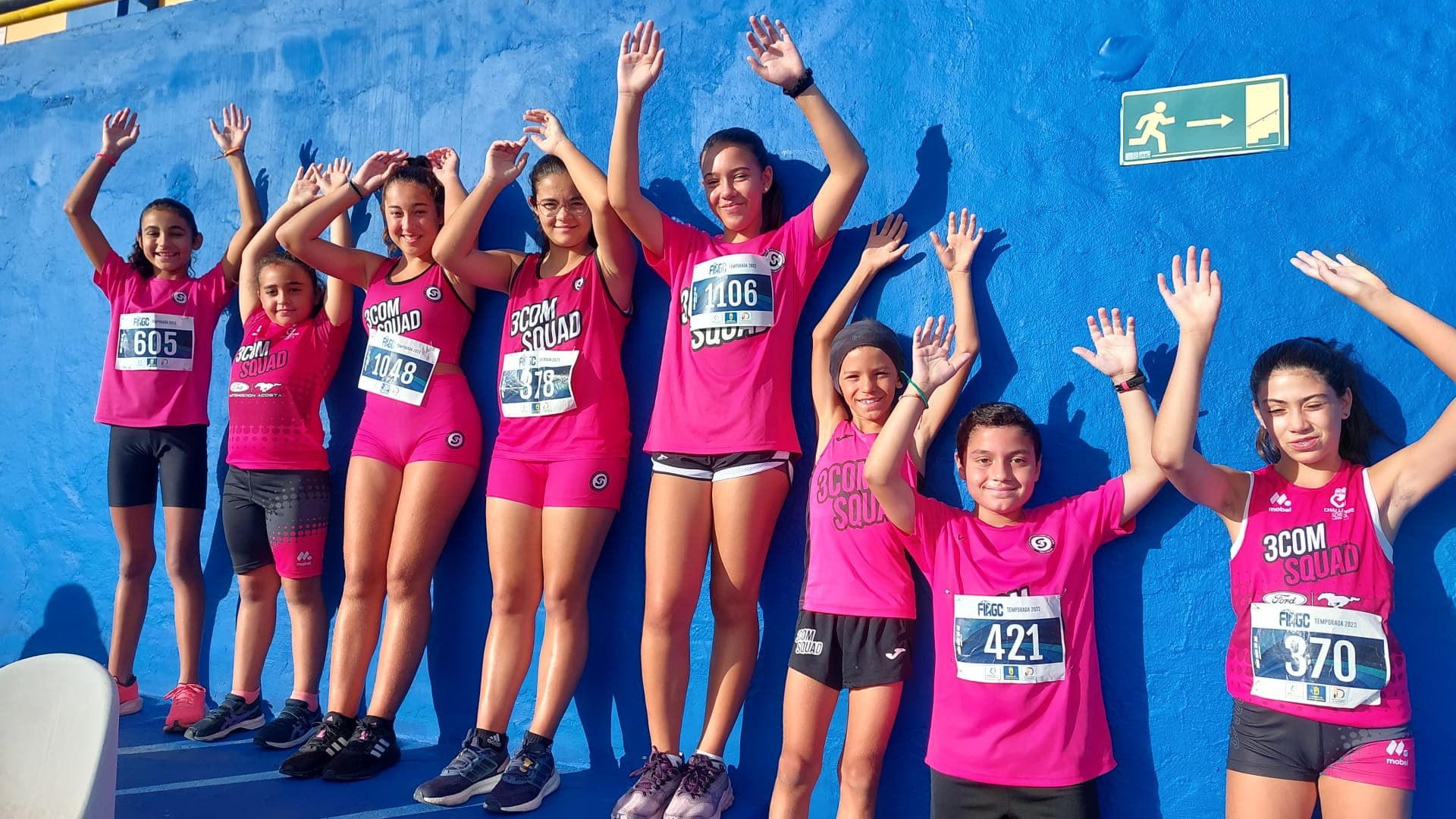 El 3COM Squad Destaca en la Primera Jornada de Invierno en la Ciudad Deportiva Gran Canaria