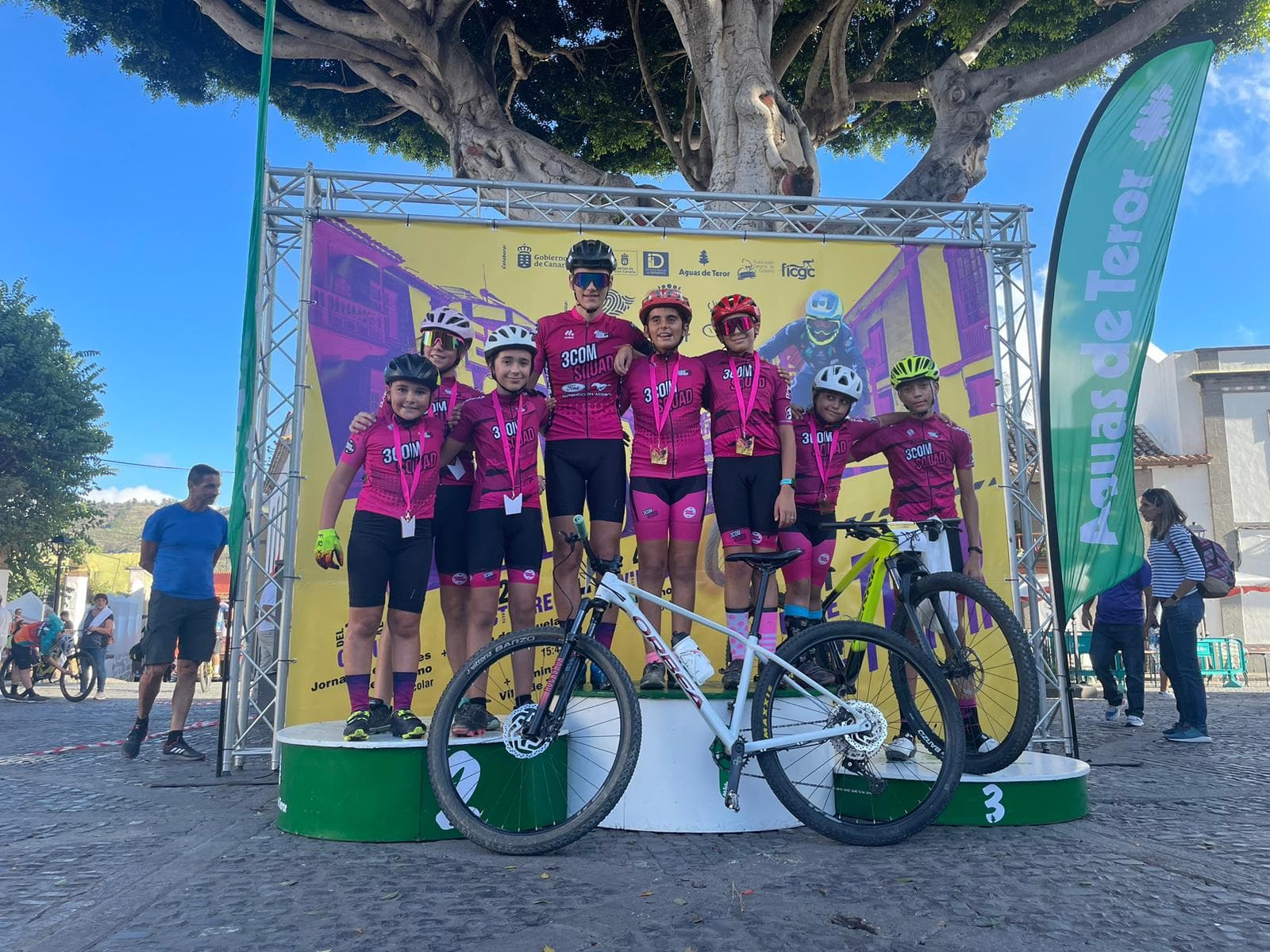 3COM Squad presente en la semana de Ciclismo celebrada en Teror
