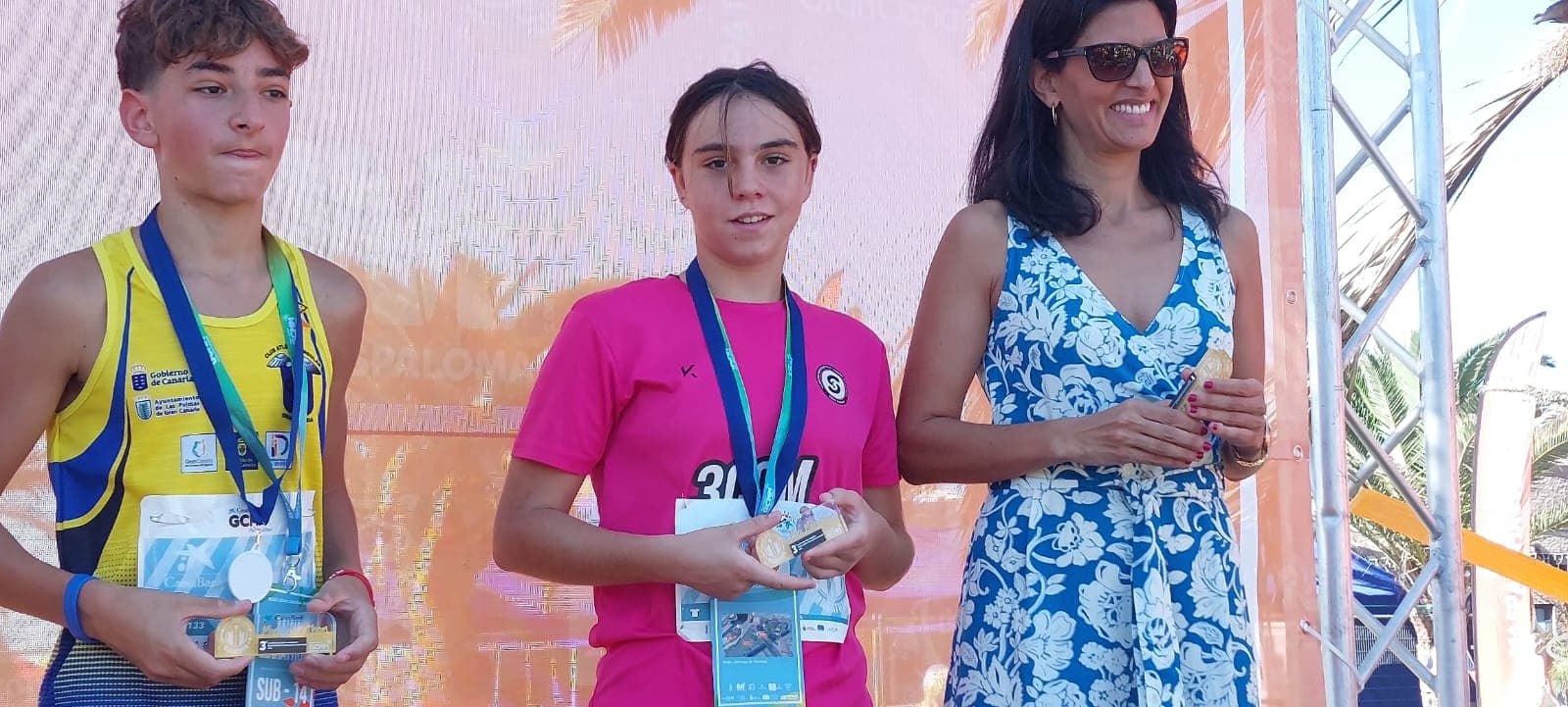 El 3COM Squad deja su huella en la Mini Maratón de Gran Canaria