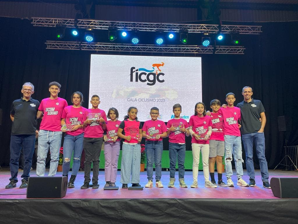 EL 3COM Squad recoge sus frutos en la XIX Gala de Ciclismo de Gran Canaria