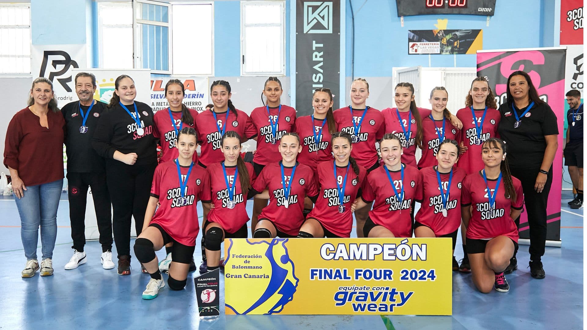 El 3COM Squad Valsequillo se proclama Campeón de Gran Canaria