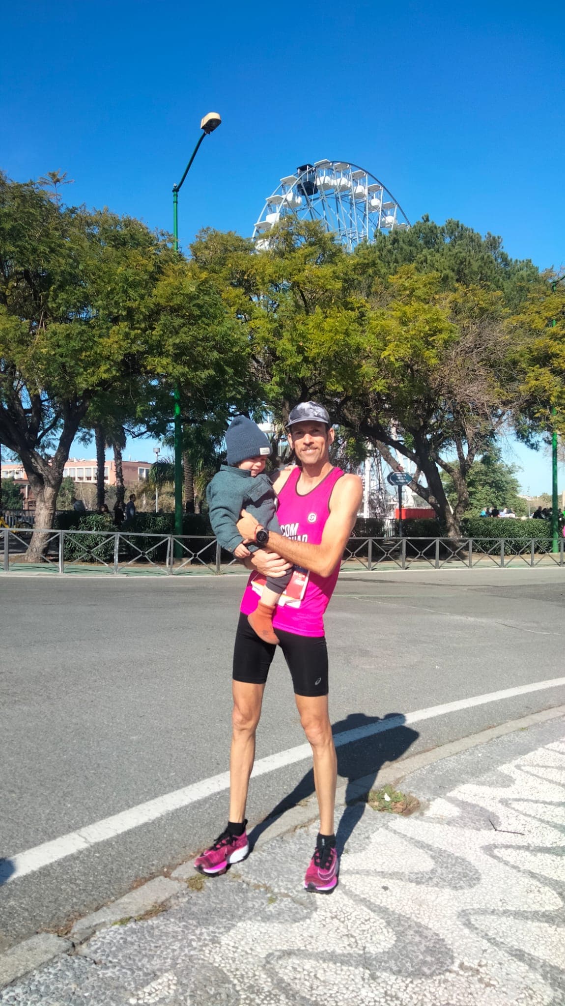 Ayoze Almeida bate su marca personal en el campeonato de España, en la maratón de Sevilla