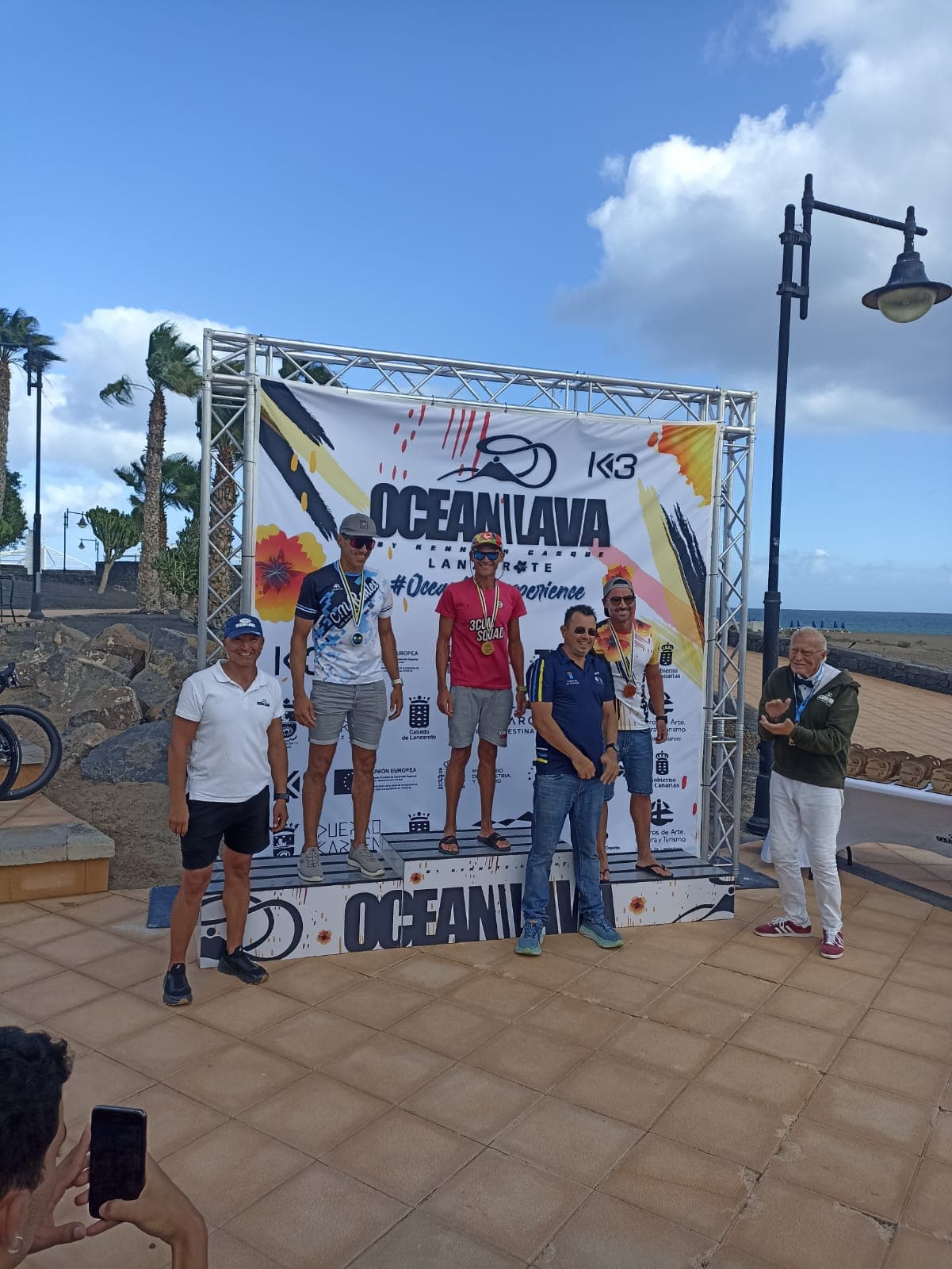 Jonay García, triatleta de 3COM Squad, se proclama campeón de Canarias en su categoría en el Ocean Lava Lanzarote