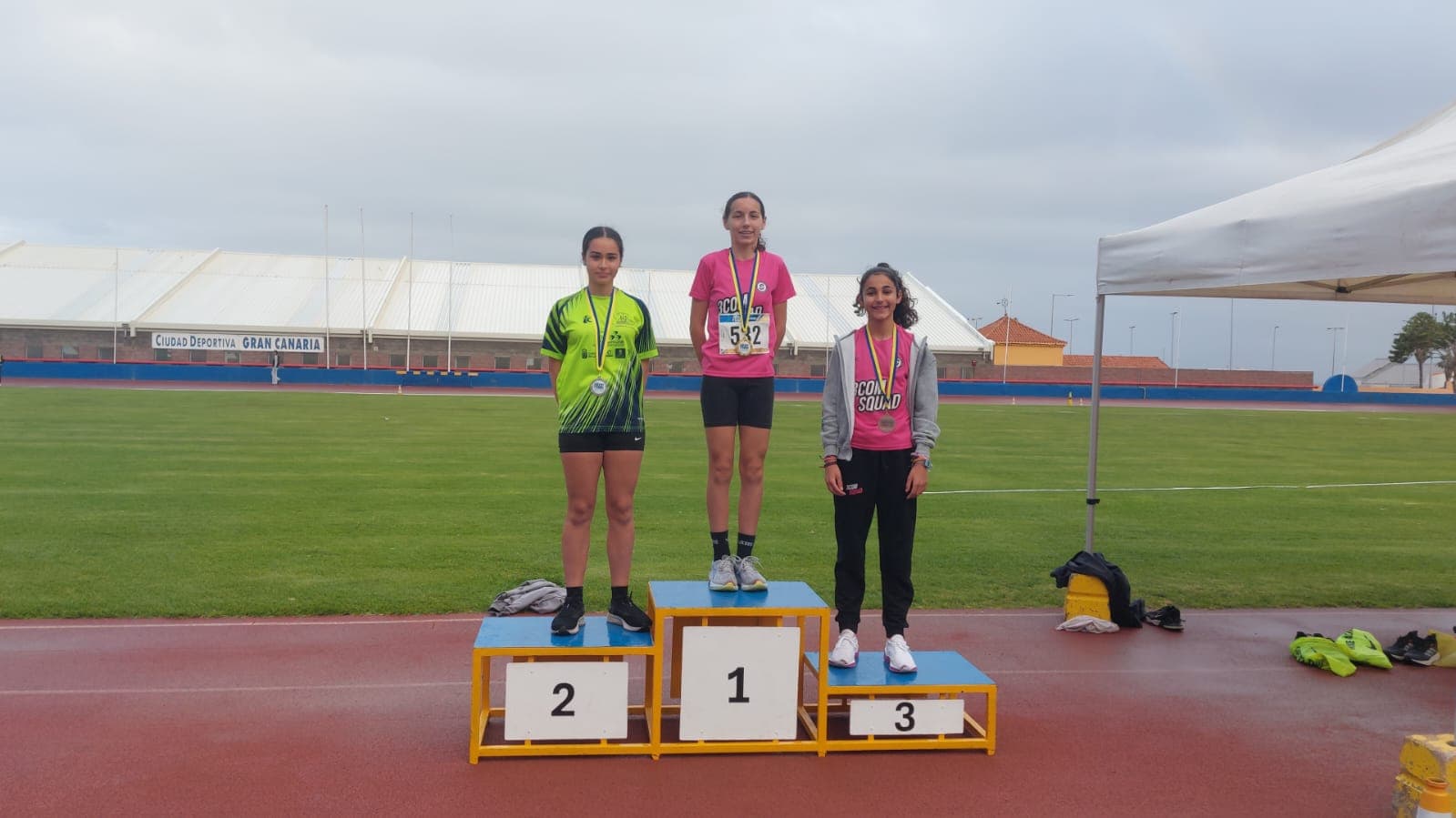 El 3COM Squad destaca en la Final (B) de Gran Canaria con Podios y Marcas personales