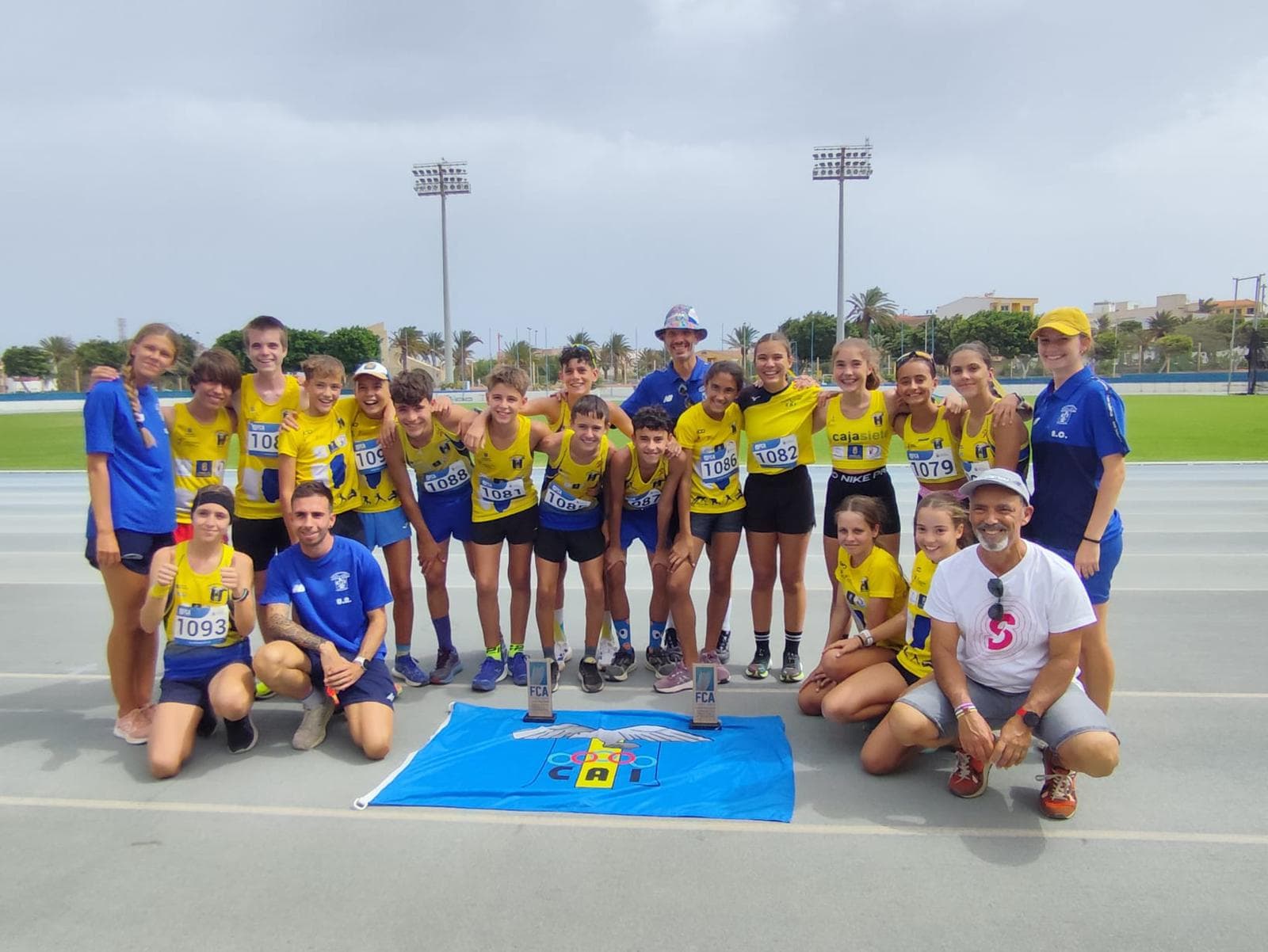 3COM Squad, presente en el doblete Sub14 del CAI Gran Canaria