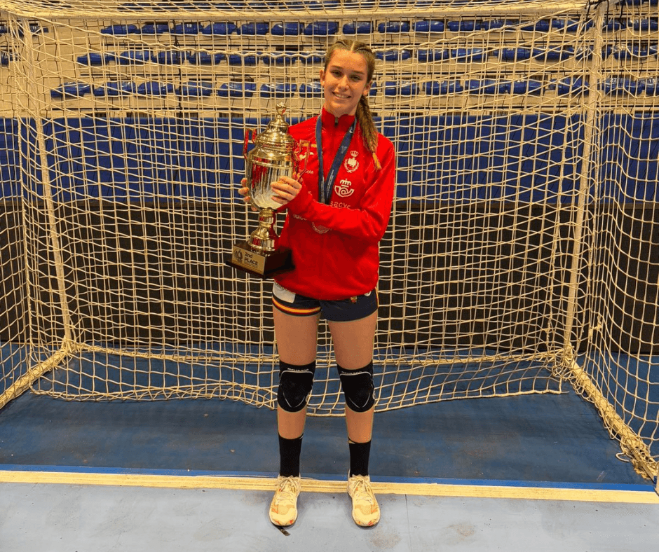 Iria Ranz, plata con la selección española Promesas Femenina