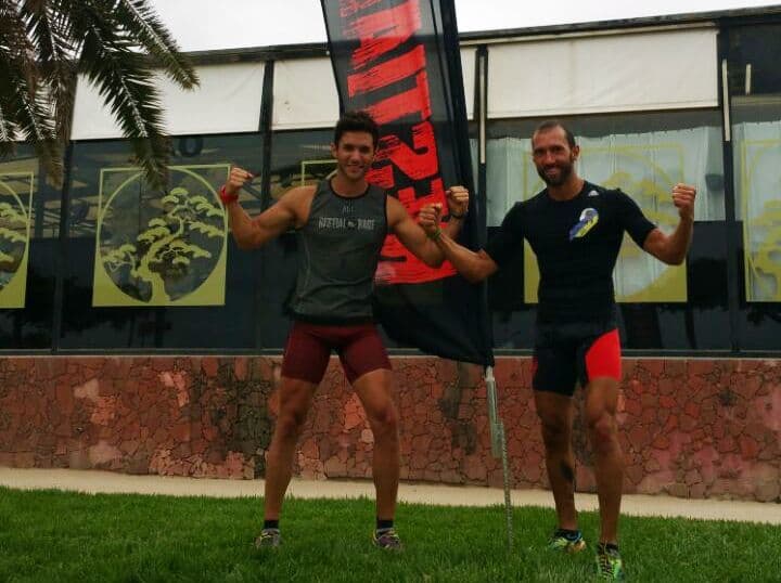 Nuestros Spartans en la Dragon Battle Race