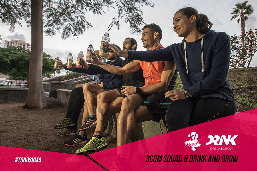 Drink&Grow también se une al proyecto 3COM Squad