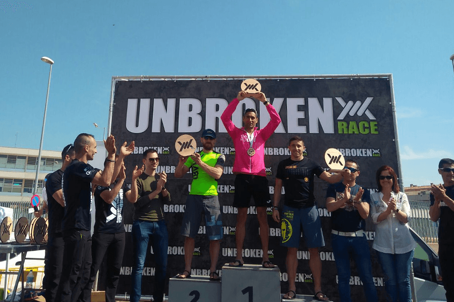 Aday López Abellán, campeón de la Unbroken Race